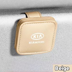 แว่นตากันแดดที่วางแว่นตารถคุณภาพสูงกระบังแสงคลิปรัดปากอุปกรณ์เสริมภายในรถยนต์สำหรับ Kia Picanto Rio Sportage Carnival Sorento Carnival Sorento Forte Soul Prebesta Bongo Cerato K2700 Rocsta Amanti Avella Joice K2