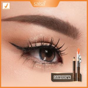 Salsa Single Eyebrow Pencil - Pensil Alis Salsa Dengan Serut / Rautan - Virgo Shoop