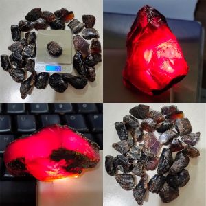 bahan batu mustika fosil purba langka natural berat +/- 15gr dikirim random