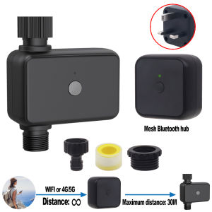 Smart Watering Timer IP55 Bluetooth WIFI Garden Automatic Irrigation System Drip Sprinkler Controller Valve Smart Life Tuya