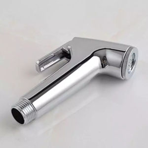 Vòi xịt vệ sinh INOX vòi xịt bồn cầu vòi xịt toilet WC kèm dây dẫn và đế cài