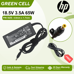 HP Compaq Laptop Charger 18.5V 3.5A for Pavilion ÅDV5000 DV6000 DX6500 621 Pavilion DM3-1001AU DM3T-1000 DM3Z-1000 DV1135AP DV1760BR Pavilion DV1700 DV2 DV2000 DV2-1000 DV2-1100 DV2123TU DV2400