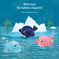 Kissdora Children's bath toys dolphin shape cute swimming toy for baby. 