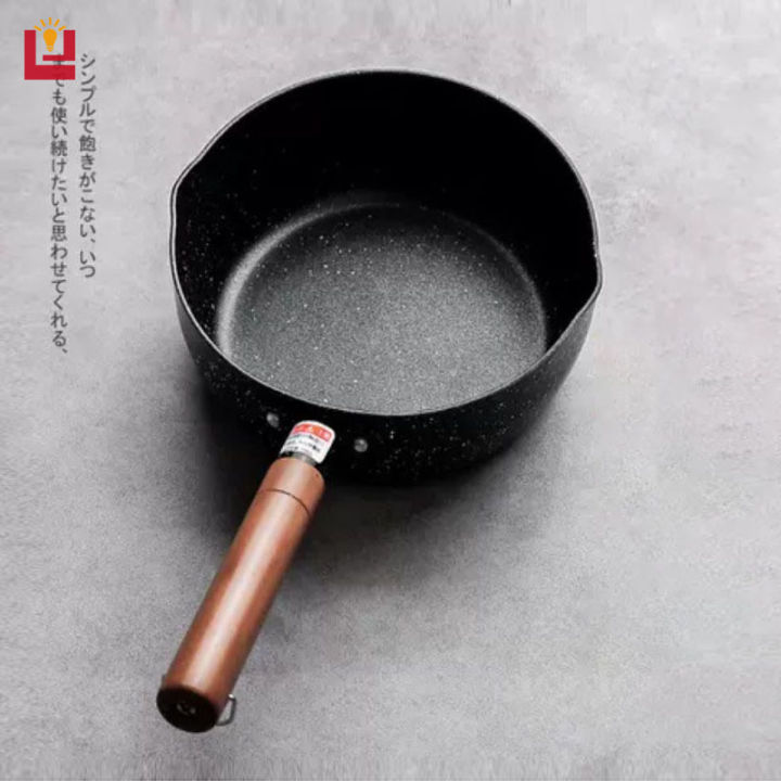 YONUO Chảo tuyết kiểu Nhật Bản thức ăn trẻ em bổ sung Chảo dụng cụ nấu ...