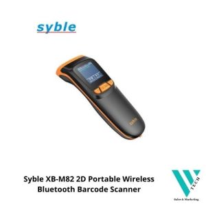 Syble XB-M82 2D Portable Wireless Bluetooth Barcode Scanner