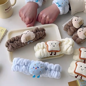 Breathable Hair Band Face Wash Bracelets Comfortable Headband for Effective Skincare and Relaxing Spa Treatments