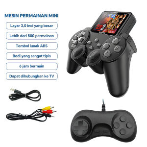 Game Boy S10 Mini etro 520 in 1 Permainan Portable Mainan Anak Mini Portabel Red Series Console Games 1 PLAYER / 2 PLAYER pvp murah machine kids [EasyPlay]