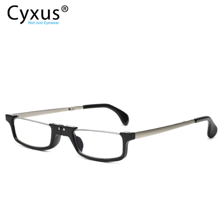 [Clearance Sale]Cyxus Folding Reading Eyeglasses For Men Women Half Rim