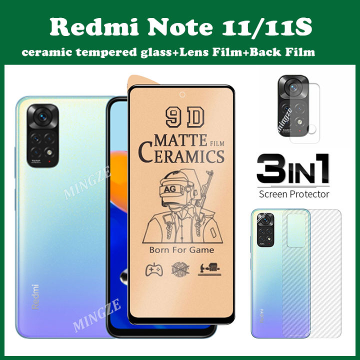 Tempered Glass Mi A1 Back Cover Glass 3in1) For Xiaomi Mi Redmi