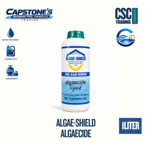 ALGAE-SHIELD POOL ALGAECIDE | POOL ALGAE REMOVER | 1 LITER
