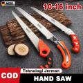 TERLARIS NESO GERGAJI TANGAN PORTABEL （COD）10/12/14/16 INCH KAYU MULTIFUNGSI SUPER TAJAM HAND SAW 12INCH 14INCH 16INCH 18INCH KAYU/PLASTIK/LAMINASI SK5 | READY. 