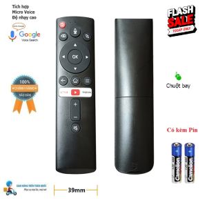 Remote Điều khiển thay thế chuột bay giọng nói MK27-18 đa năng SmartTV TV Box PC Gamepad- Hàng  Full Box