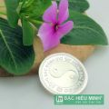 Đồng Xu Đánh Gió, Cạo Gió Đồng Bạc Nguyên Chất S99 XDG3S Âm Dương To Bạc Hiểu Minh Bảo Hành Vĩnh Viễn.