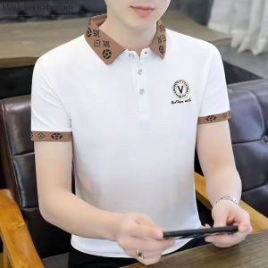 Kaos Polo Pria/V Neck Polo Shirt Kaos Kerah Pria/Slim Fit Baju Polo/Berkerah Atasan Pria Kemeja casual/ Kaos Kerah Polo Premium Terlaris Terlaris