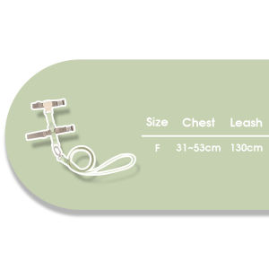 HamshMoc Escape Proof Cat Harness Leash Set Adjustable H-Back Lightweight Zinc Buckle Heavy Duty Lock