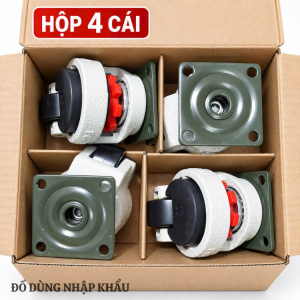Bánh xe công nghiệp Foot Walun GD-40 điều chỉnh cân bằng chịu tải tối đa 200kg. Chống rung chống trượt xoay linh hoạt 360 độ dễ điều chỉnh độ cao. Núm điều chỉnh để dễ sử dụng.