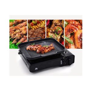 ✨New✨ เตากระทะปิ้งย่าง (ใช้ได้กับเตาไฟฟ้าและอื่นๆ) สไตล์เกาหลี ขนาด 30x25x2 cm. ทรงสี่เหลี่ยมจัตุรัส #C160