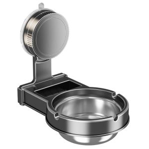 CHIC HUT Anti Spill Wall Mounted Dog Bowl Leak-Proof Suction Cup Dogs Watering Bowl Neck Protection Space Saving Pet Feeding Bowl Pet Feeding
