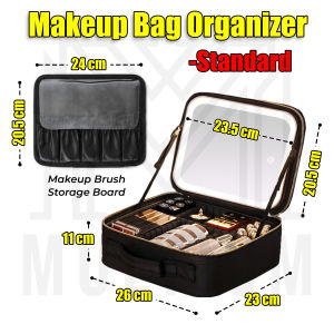 Make Up Bag Black Portable cosmetic bag  Make Up Organiser Travel Organiser | Cosmetic Organiser Bag