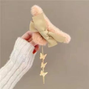 Jepit Rambut Korea Jedai Pita Juntai Fashion Wanita Elegan High Quality Impor