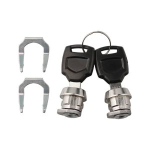 2PCS Motorcycle Trunk Storage Box Accessories Swivel Latch Rear Trunk Upper And Lower Lock Core