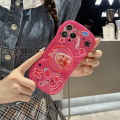【Cửa Hàng Hạnh phúc】 Búp bê Barbie thời trang dễ thương Ốp điện thoại cho Iphone 14 13 12 11 Pro Vỏ Viền ốp lưng. 