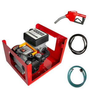 220V Self Priming Electric Oil Pump 550W Electric Fuel Self-Priming Delivery Pump Petroleum Diesel Kerosene Transmission Power Pump 60L/Min Large Flow High-Precision Quantitative Vehicle Refueling Engine Oil Pump Quantitative Metering Pump Unit