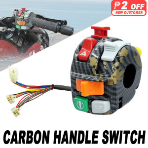 Switch v2 with Headlight 3-Way Button Handle Bar Mount Plug & Play Made in Italy UNIVERSAL Bangren