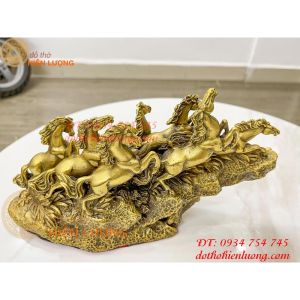 Tượng bát mã phi thiên bằng đồng phong thủy