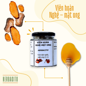 Viên nghệ - mật ong Herbacito