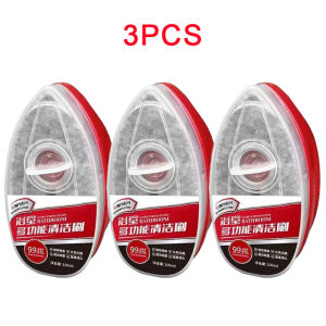 Multi-Surface Bathroom Cleaning Brush - Deep Cleans Glass for Home/Kitchen/Bathroom Upgraded