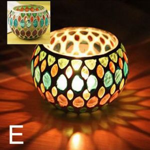 Moroccan Style Tabletop Centerpiece Votive Tea Light Candlestick Home Decor Candle Holder Candle Jar