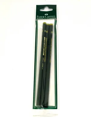 Pensil 2b Faber Castell 9000 Set 3 Pcs