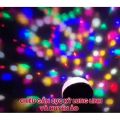 [FREESHIP MAX] Đèn LED Xoay 7 Màu HD Nhiều Hiệu Ứng Tia Chớp Nhấp Nháy Theo Tiếng Nhạc, Đổi Màu, An Toàn Khi Sử Dụng. Phối màu từ 3 bóng LED RGB. Chiếu sáng xa, tiết kiệm năng lượng. Tuổi thọ 8000 giờ. Chất liệu nhựa  - NTP_SHOP. 