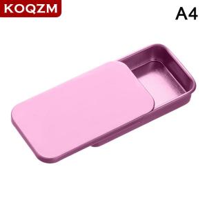 [COD] KOQZM KITCHEN Tinplate Box Slide Lid Push Pull Box Drawer Balm Box Portable Box Mini Aromatherapy Jar Candy Small Iron Box Gift Box