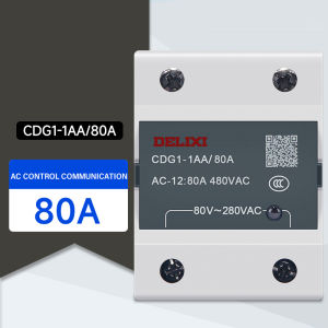 DELIXI CDG1 Single Item Solid State Relay CDG1-1AA AC Control AC Small Solid State Relay