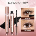 O.TWO.O Mascara 4d Silk Fiber Mascara Waterproof Extra Volume Smudge-proof Curling Lengthening Eyelash Extension Eye Makeup Tool. 