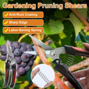 Sharp Edges Trimming Scissors Gardening Scissors Anticorrosion Coating Durable And Wearresistant Stainless Steel Picking Gardening Pruning Shears Gardening Pruning Shears