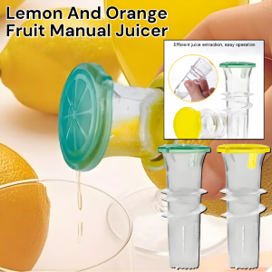 Lemon And Orange Fruit Manual Juicer Household Portable Large Capacity Fruit Juicer Orange Lemon Fruit Squeezer