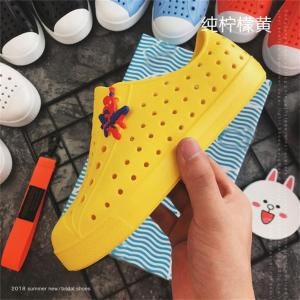 Kid Children Nativ Shoes boys sandal casual hollow cout clogs children s outdoor lighgweigth slip on Kids Garden Shoes Beach shoe Candy Color sandal for kids boy