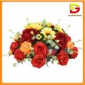 Lẵng Hoa Để Bàn Chậu Hoa Giả Cao Cấp Hoa Trang Trí Bàn Trà Kệ Tủ Văn Phòng Hội Nghị DG-145. 