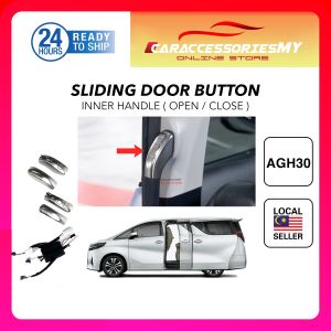Toyota Alphard vellfire agh30 inner door handle switch power door switch button sliding door chrome 2015 2018 rear door