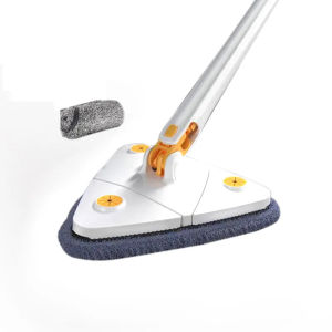 Household rotating multifunctional wringing water mop triangle lazy butterfly handfree