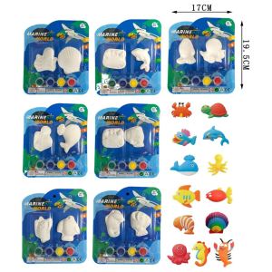 Mainan Anak Paint Painting Mewarnai Warna Keterampilan belajar edukasi cat air kerajinan seni latihan