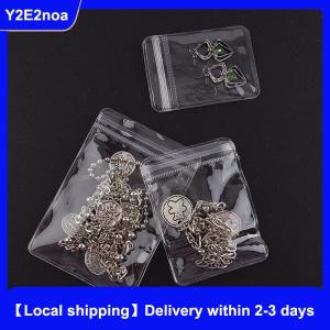【Local shipping】 20Pcs 26 Wires PVC Transparent  Bags Storage Gift Jewelry Packing Bags