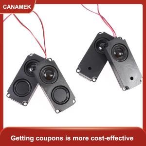 【CANAMEK】 1 cặp loa di động âm thanh loa TV 10045 8Ohm 5W màng chắn đơn đôi