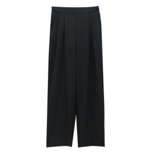 High-waisted draped wide-leg womens suit pants slim-fitting versatile casual pants loose straight-cut commuter pants multiple sizes available
