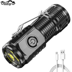 3LED Camping Tent Lamp with Pen Clip Repair Emergency Light 300LM Garage Mechanic Lamp Anti-Slip for Outdoor Camping Use