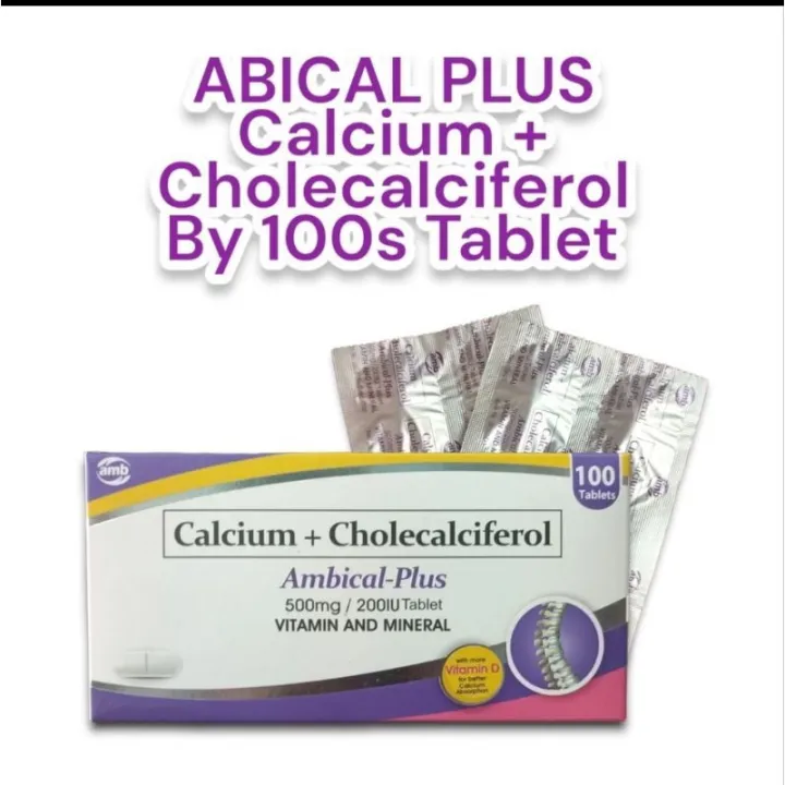AMBICAL PLUS/OSCIVIT/OSTEOFREE CALCIUM Carbonate 1250 mg with Vitamin ...