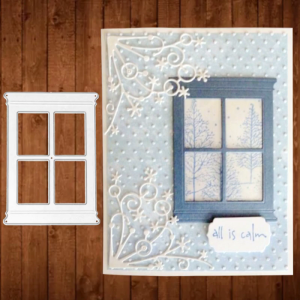 Window Metal Cutting Dies Stencil Scrapbooking DIY Album Paper